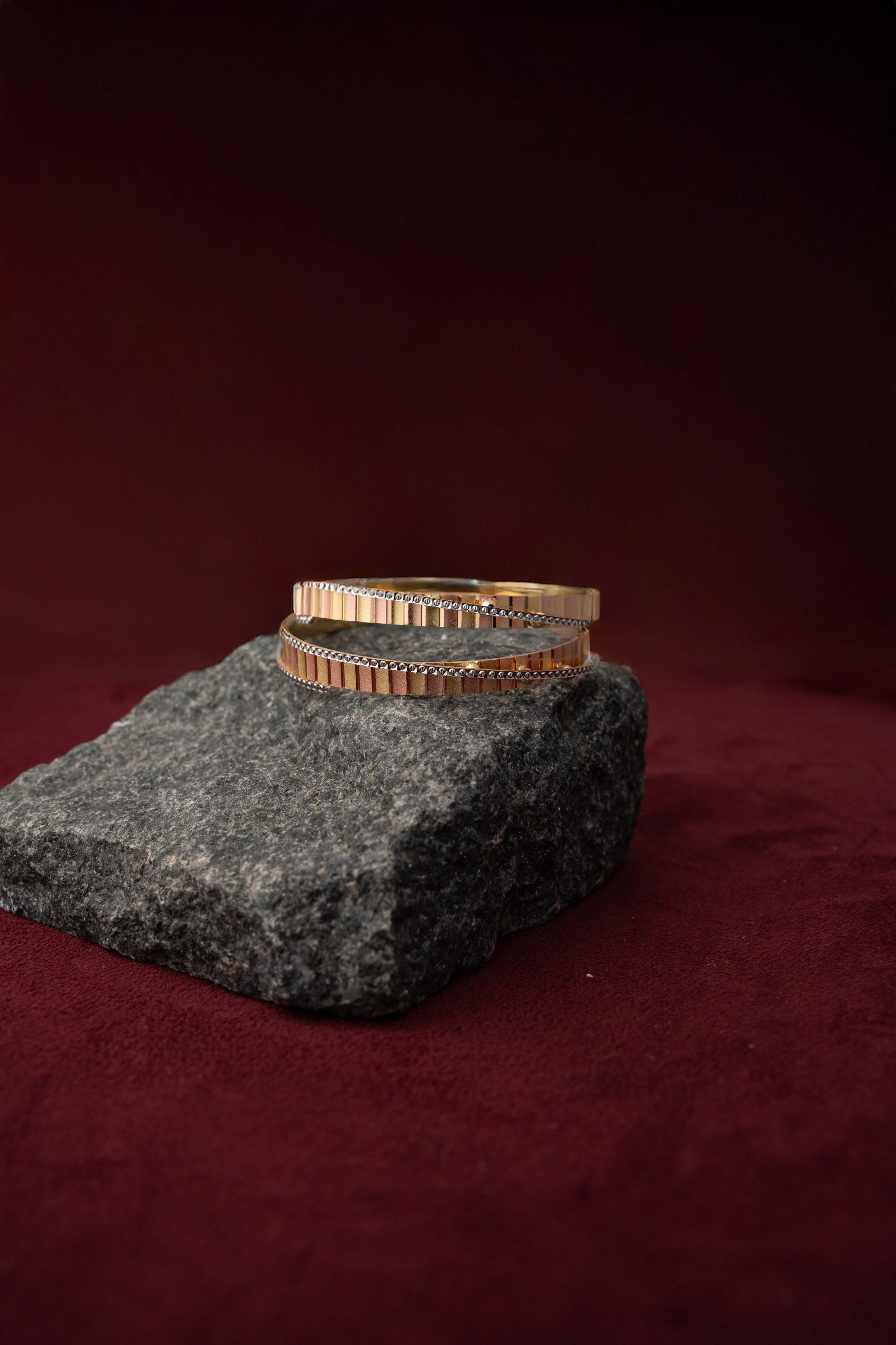 Aurora Luxe Gold Bangles