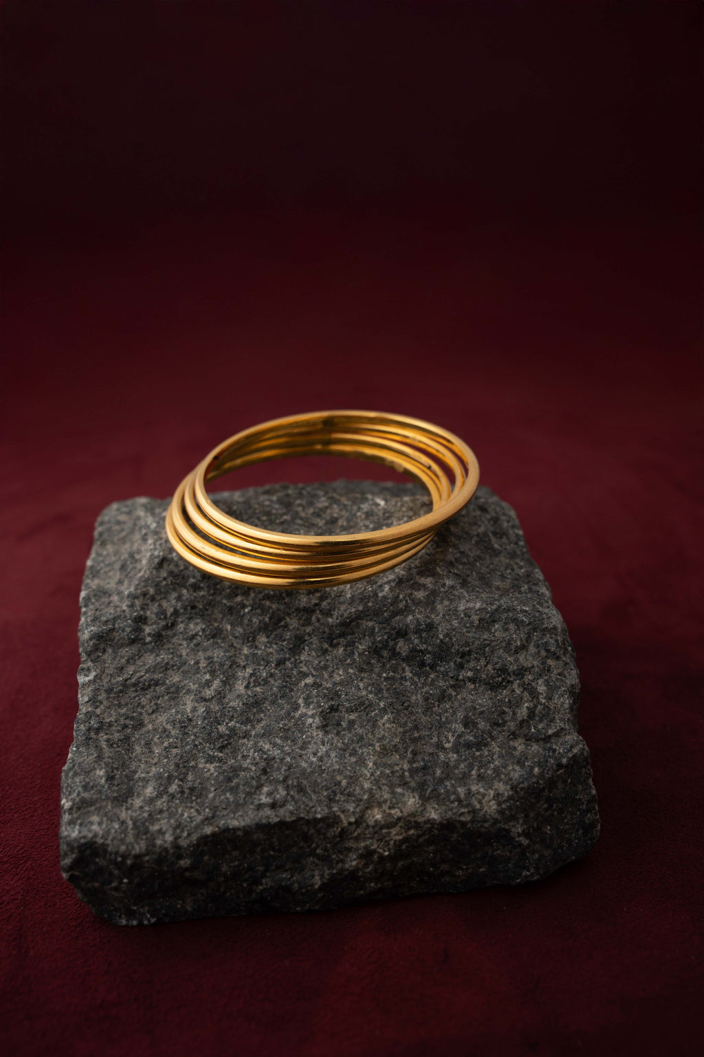 Classic Sleek Gold Bangles