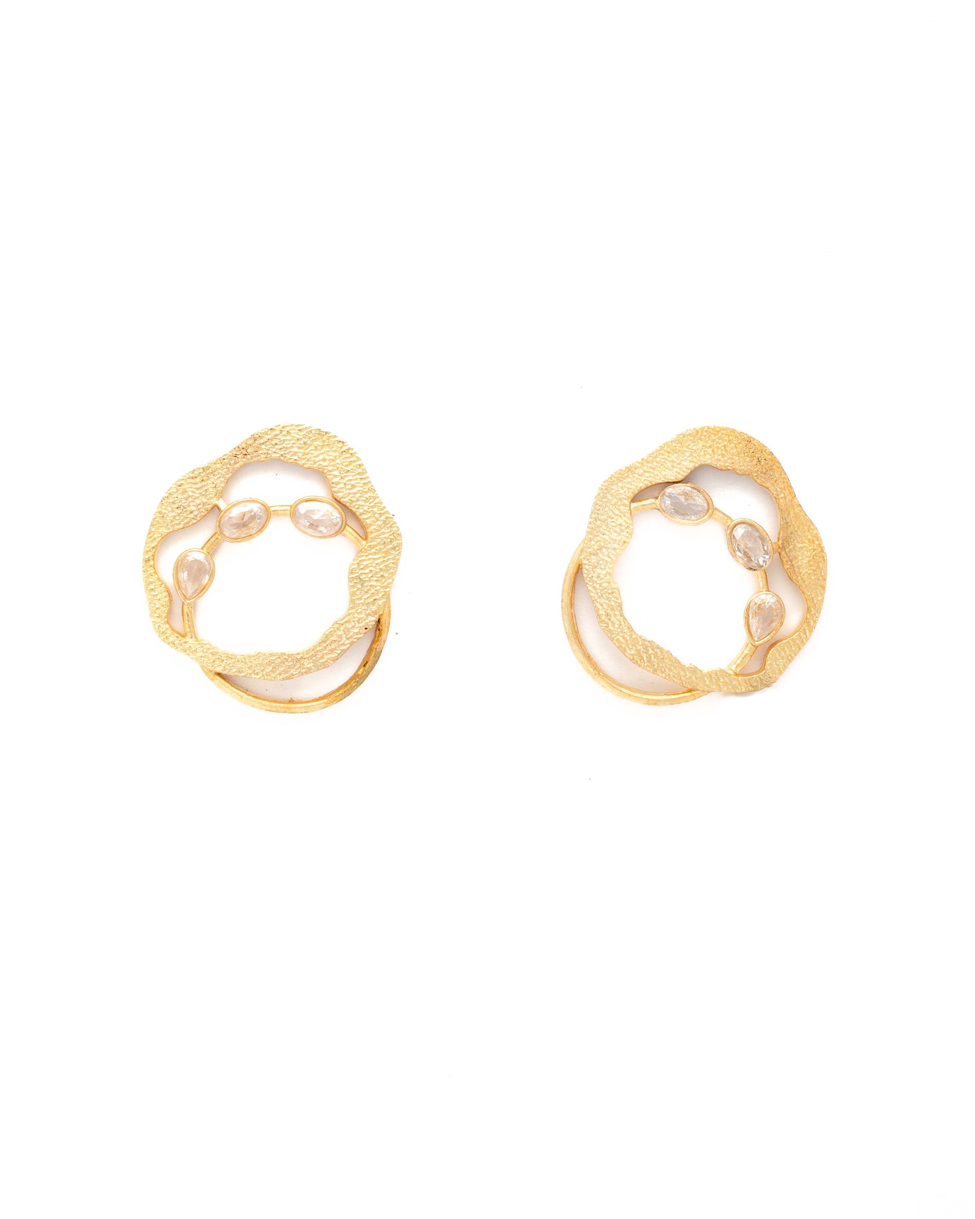 Vayu Swirl Studs