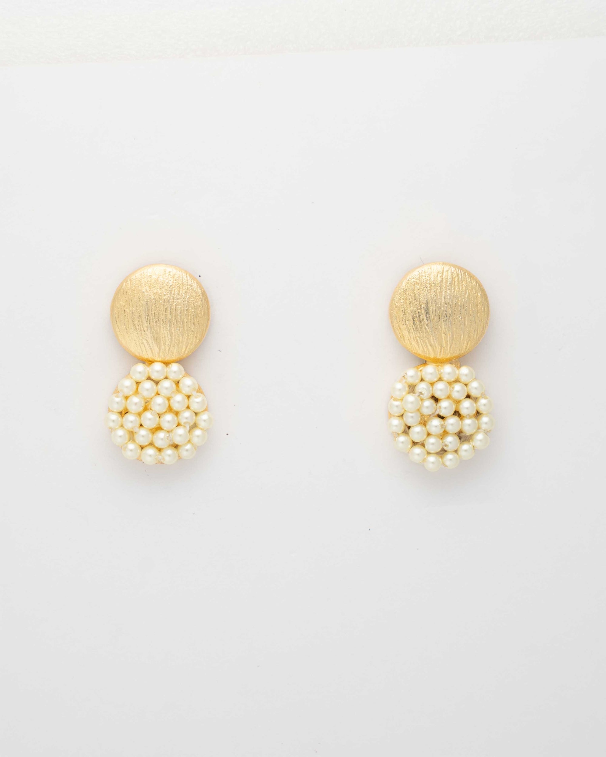 Motiya Pearl Cluster Drops